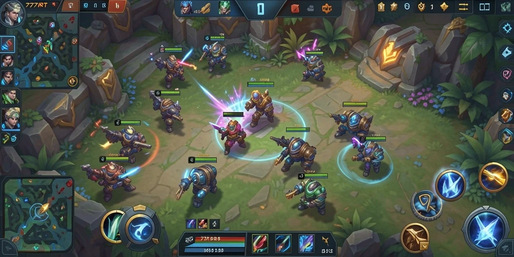 Gameplay seru dan strategi memukau dalam 777RT.
