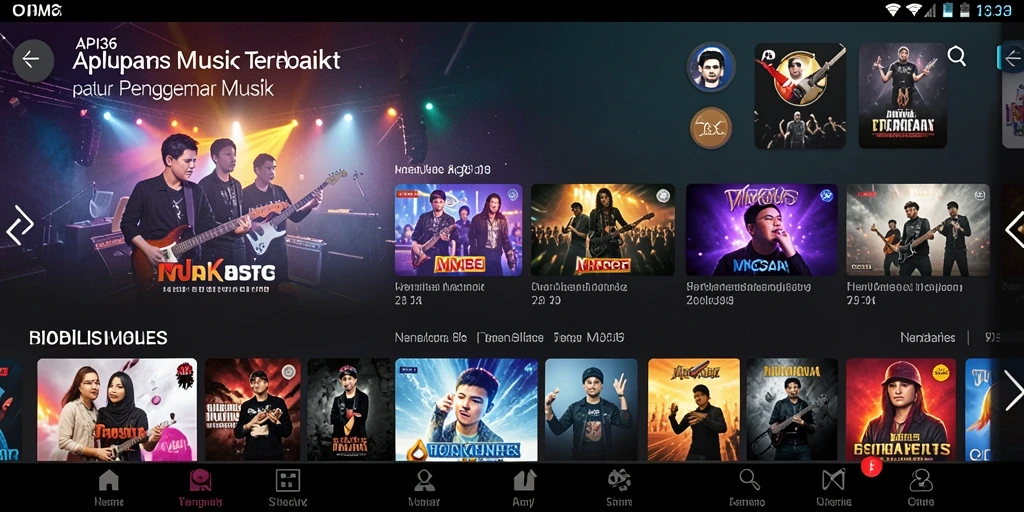 Screenshot utama API36 menunjukkan gameplay seru dengan musik interaktif.