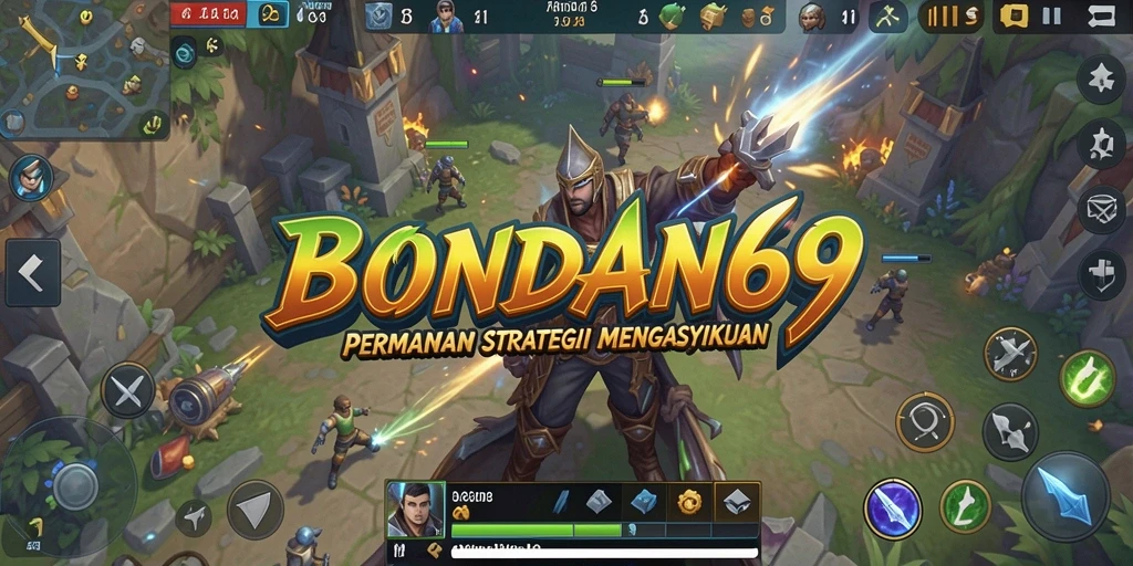 Tampilan interaksi gameplay BONDAN69 yang mendebarkan.