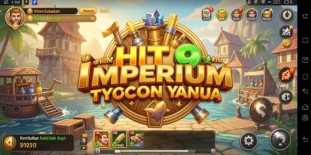 Screenshot menunjukkan momen penuh aksi dalam manajemen proyek Tycoon.
