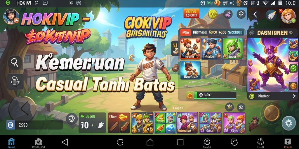 Screenshot HOKIVIP menunjukkan gameplay yang menarik dan mudah diakses.
