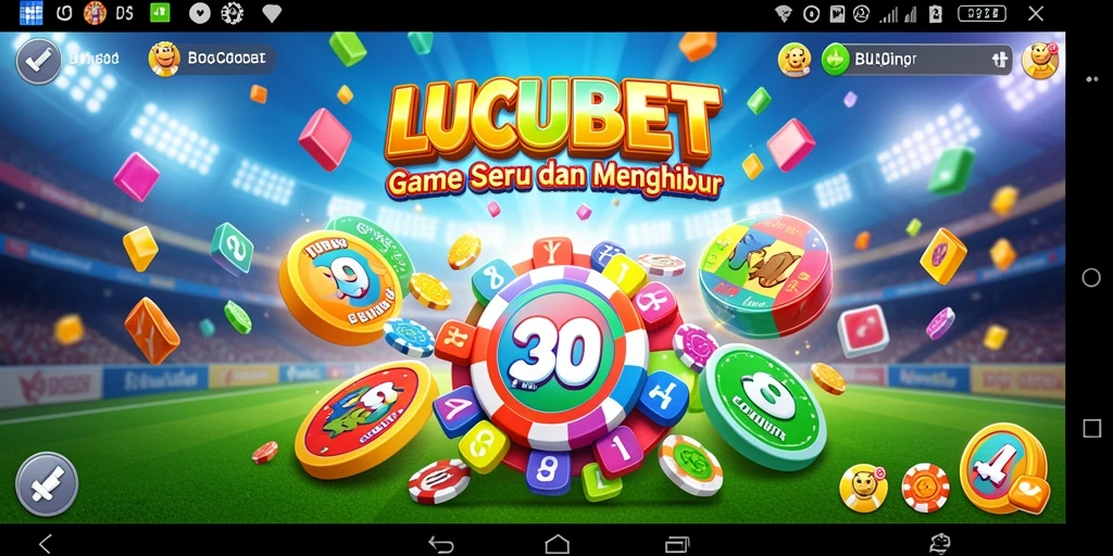 Tampilan gameplay LUCUBET yang seru dan interaktif.