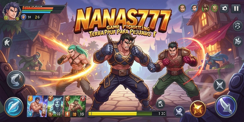 Gameplay NANAS777 yang seru dengan pertarungan dinamis.