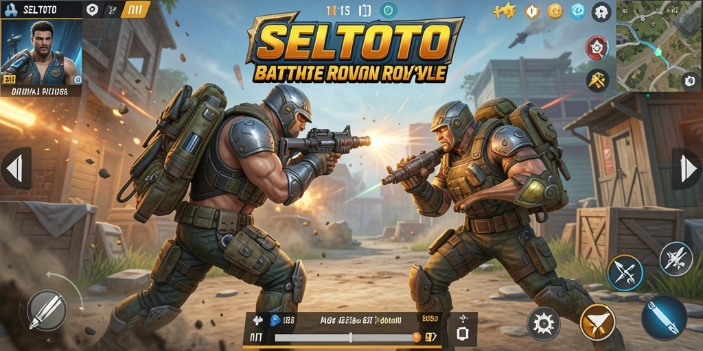 Gameplay seru di dunia pertempuran SELTOTO.