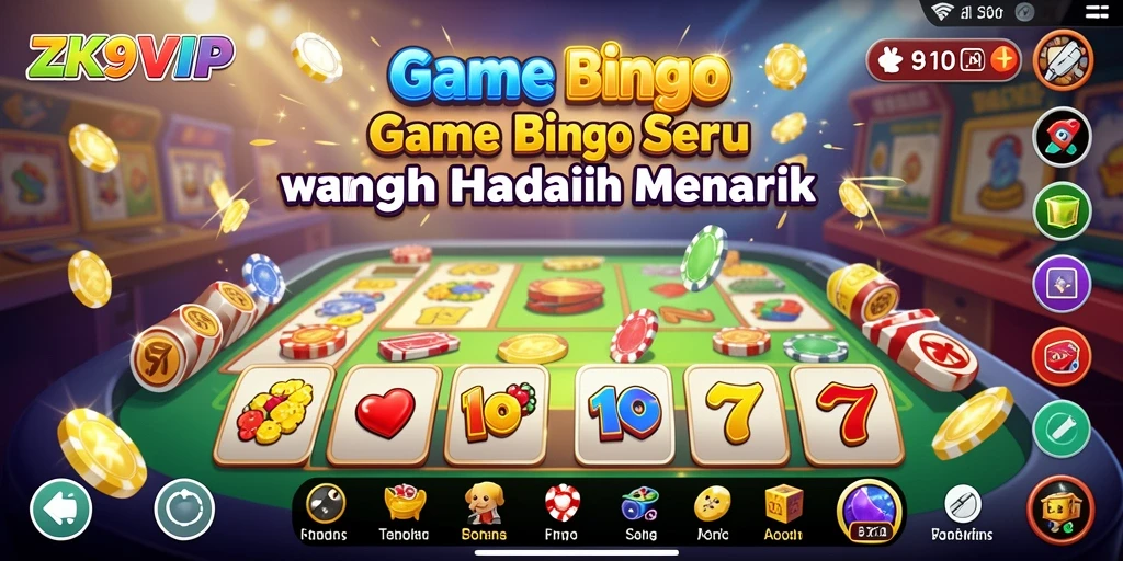 Tampilan gameplay ZK9VIP yang seru dan menarik untuk dimainkan.